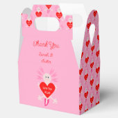 Valentinstag Liebe Herzstück Axolotl Custom Weddin Geschenkschachtel (Geöffnet)