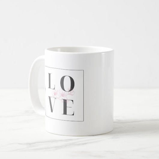 ❤️ Valentinstag ❤️ Liebe Kaffeetasse (Vorderseite Links)