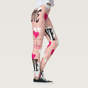 Valentinstag-Liebe Leggings
