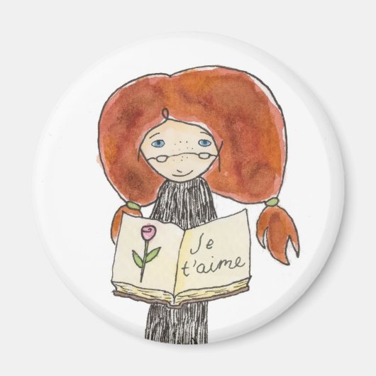 Valentinstag Liebe Magnet (Vorne)