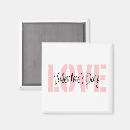 Valentinstag-Liebe Magnet (Vorderseite/Rückseite)