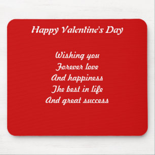 Valentinstag Liebe Mousepad