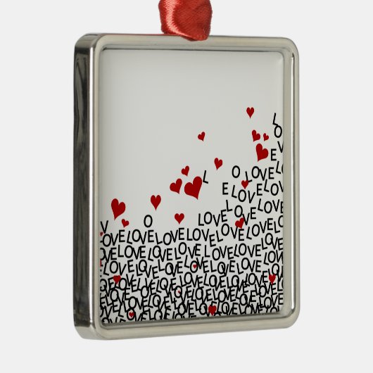 Valentinstag Liebe Ornament (Rechts)