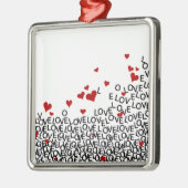 Valentinstag Liebe Ornament (Links)