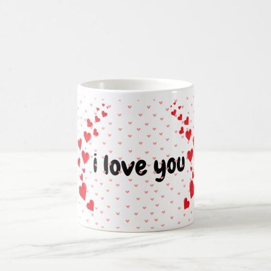 Valentinstag Liebe Paar Geschenkromane Kaffeetasse (Mittel)