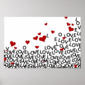 Valentinstag Liebe Poster (Vorne)