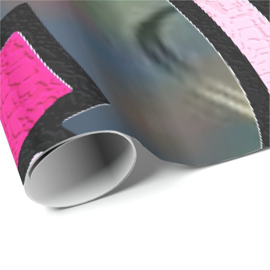 Valentinstag Liebe rosa Geschenkpapier (Rolleneckpunkt)