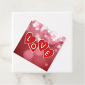 Valentinstag Liebe Rotes Herz Geschenkanhänger (Beispiel)