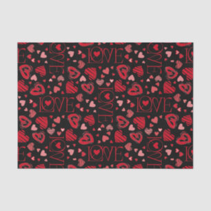 Valentinstag-Liebe Seidenpapier