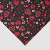 Valentinstag-Liebe Seidenpapier (Ausschnitt)