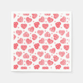 Valentinstag-Liebe Serviette (Vorderseite)