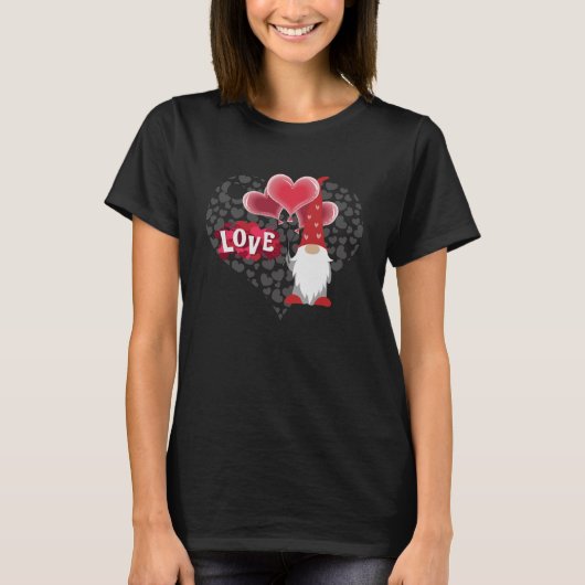 Valentinstag Liebe T-Shirt (Vorderseite)