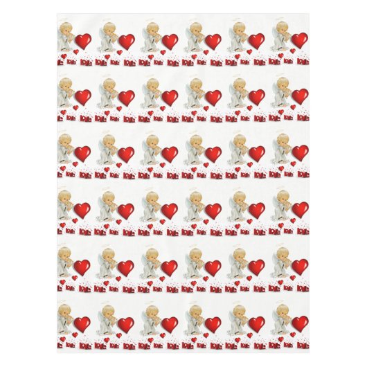 Valentinstag-Liebe Tischdecke (Vorderseite)