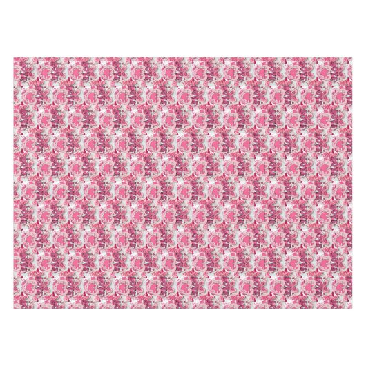 Valentinstag-Liebe Tischdecke (Vorderseite (Horizontal))