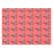 Valentinstag-Liebe Tischdecke (Vorderseite (Horizontal))