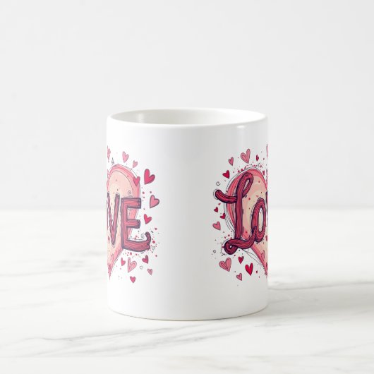 Valentinstag Liebe Valentinstag Kaffeetasse (Mittel)
