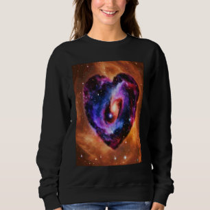 Valentinstag Liebes Herz Galaxy Freundin Verlobte Sweatshirt