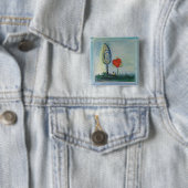 Valentinstag, Liebesabzeichen Button (Beispiel)