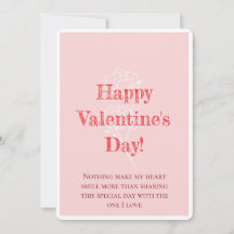 Valentinstag-Liebeskarte