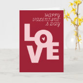 VALENTINSTAG Liebeskarte Karte (Gelbe Blume)