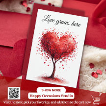 Valentinstag-Liebeskarte | Romantisch für ihn & si