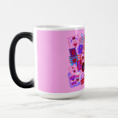 Valentinstag Liebespost Briefmarken Tasse (Links)