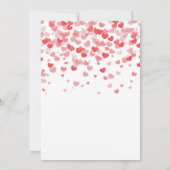 Valentinstag Lieblings-Dinge Einladung (Rückseite)