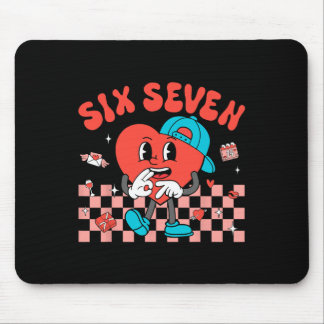 Valentinstag Lustig 67 Meme Sechs Sieben 6 7 Valen Mousepad