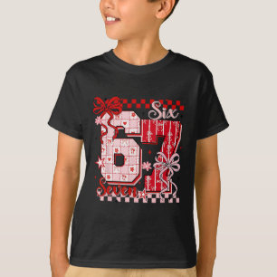 Valentinstag Lustig 67 Meme Six Seven 6 7 Valent T-Shirt