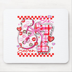 Valentinstag Lustig Sechs Sieben 6 7 Meme Slang Mä Mousepad