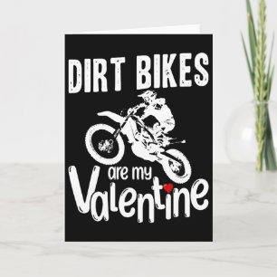 Valentinstag Lustige Dirt Bikes sind mein Valentin Karte