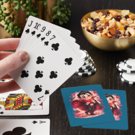 Valentinstag Lustiger Dracula Spielkarten