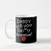 Valentinstag Lustiger Vater Kaffeetasse (Links)