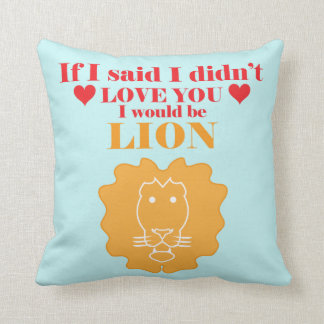 Valentinstag lustiges Kissengeschenk Tier Kissen