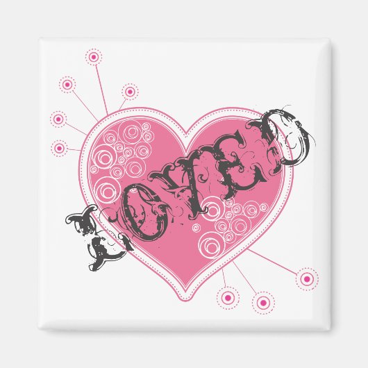 Valentinstag Magnet (Vorne)