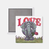 Valentinstag Magnet (Vorderseite/Rückseite)