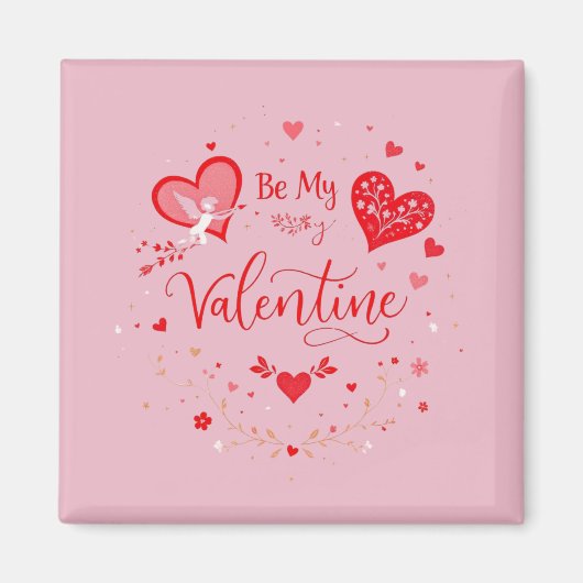 Valentinstag Magnet (Vorne)