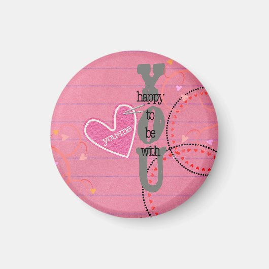 Valentinstag Magnet (Vorne)