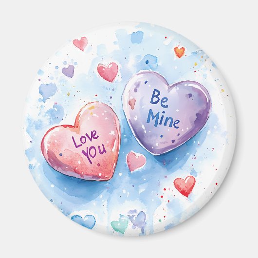 Valentinstag Magnet (Vorne)