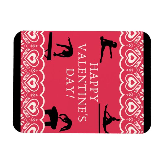 Valentinstag Magnet (Horizontal)