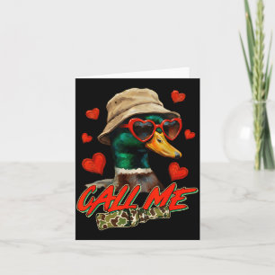 Valentinstag-Mallard-Entenjagd-Jäger-Tarn-C Karte