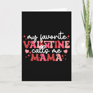 Valentinstag Mama Mein Lieblings-Valentinstag nenn Karte