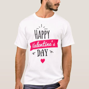 Valentinstag Männer Weißer T - Shirt