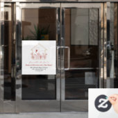 Valentinstag-Marketing | Real Anwesen Office Fensteraufkleber (Büro Tür)