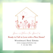 Valentinstag-Marketing | Real Anwesen Office Fensteraufkleber (Blatt 3)