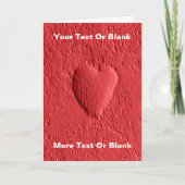 Valentinstag - Mars Feiertagskarte (Vorderseite)