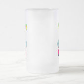 Valentinstag Mattglas Bierglas (Mittel)