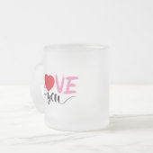 Valentinstag Mattglastasse (Vorderseite Links)