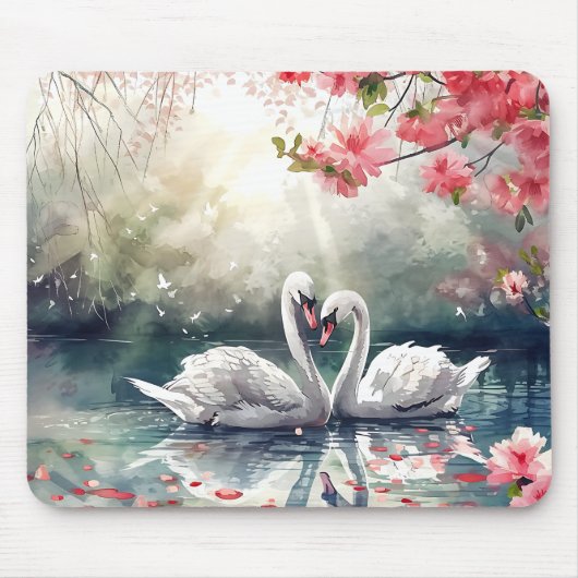 Valentinstag Maus Pad Mousepad (Vorne)