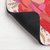 Valentinstag-Mausepad | Romantisch Mousepad (Ecke)